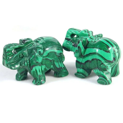 Jade Elephant Figurine