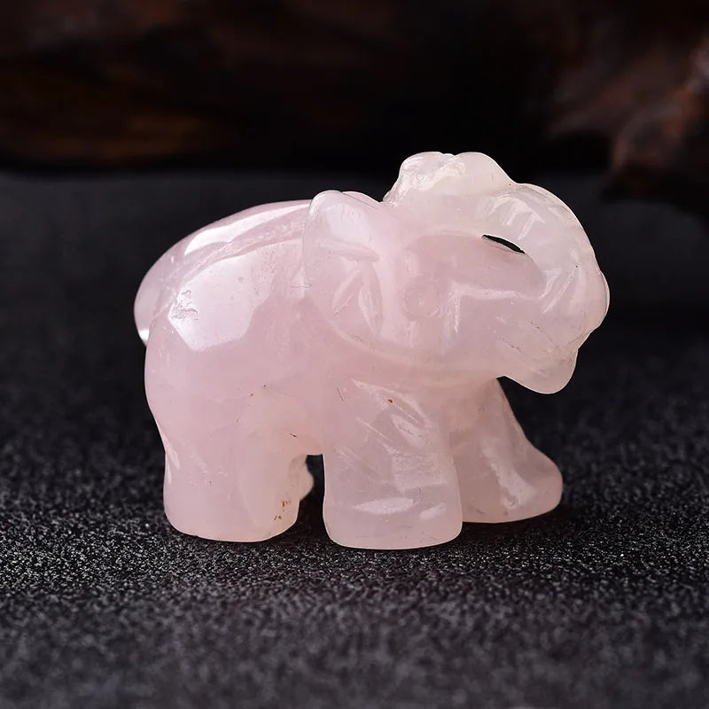 Jade Elephant Figurine