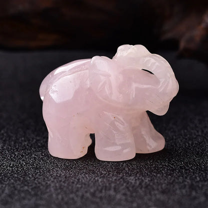 Jade Elephant Figurine