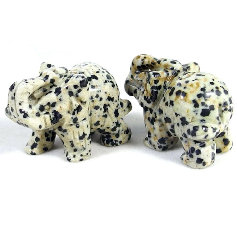 Jade Elephant Figurine