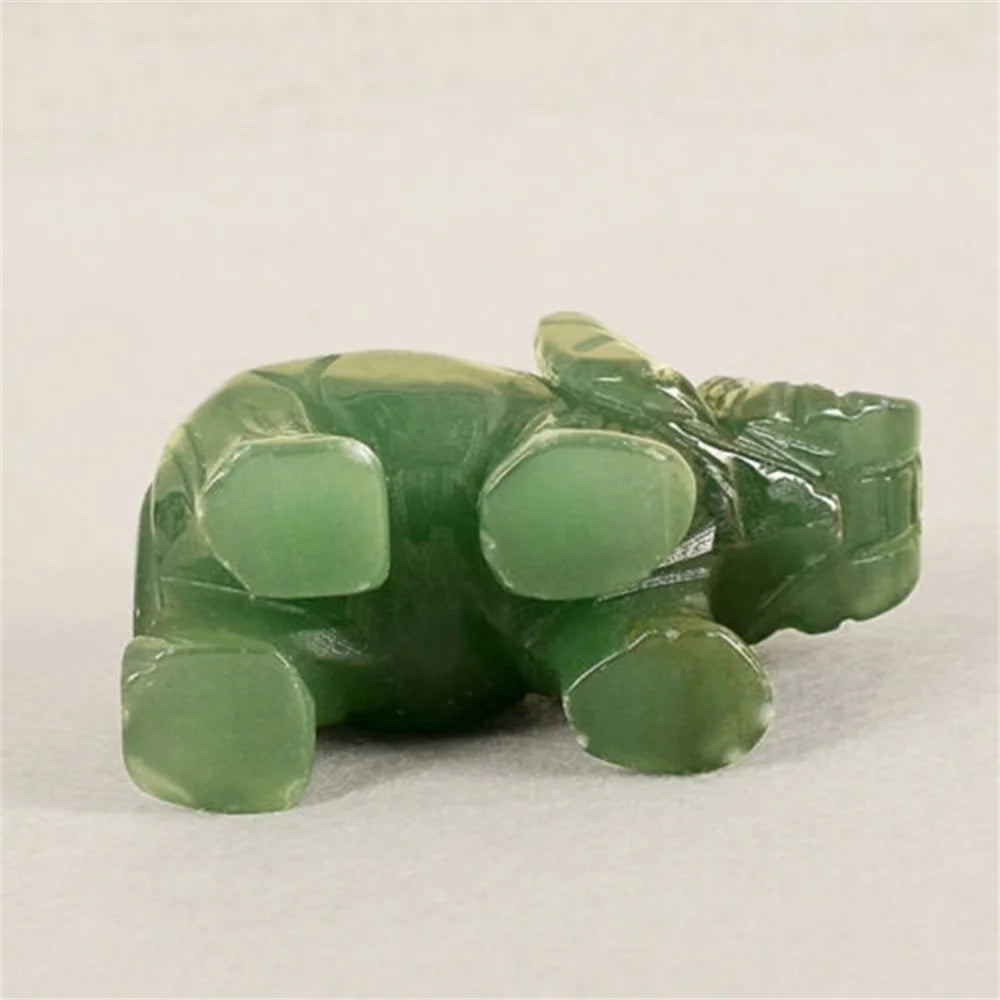 Jade Elephant Figurine