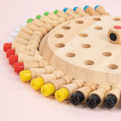 Wooden Memory Match Game