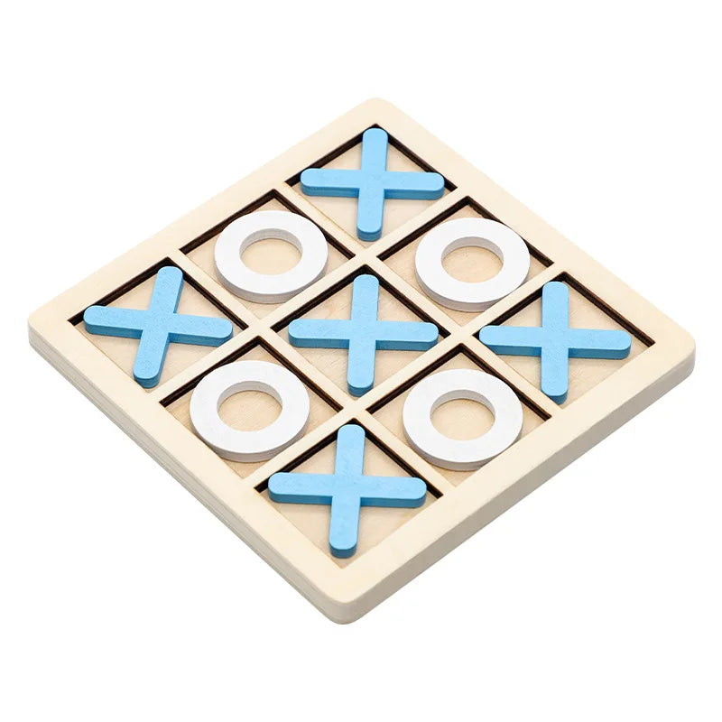 Wooden Tic Tac Toe Game