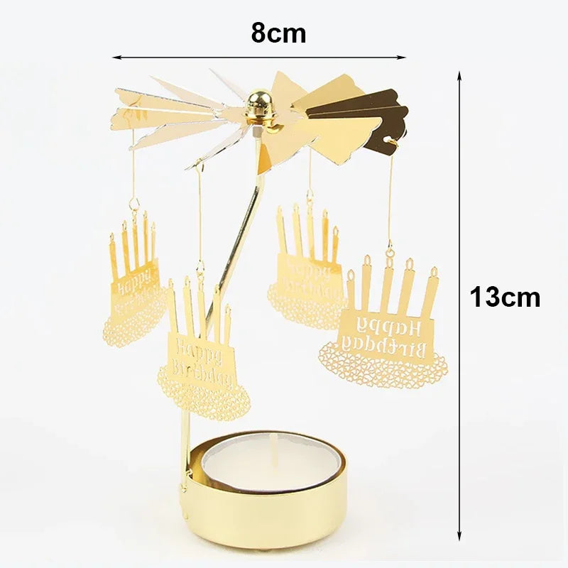 TwirlGlow Candle Holder