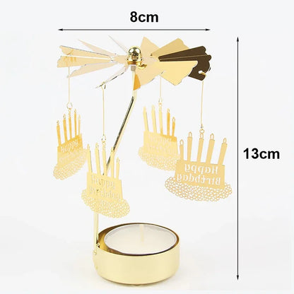 TwirlGlow Candle Holder
