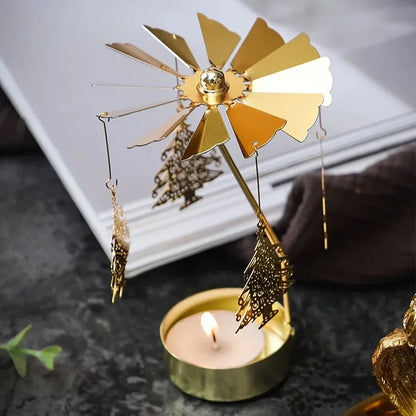 TwirlGlow Candle Holder