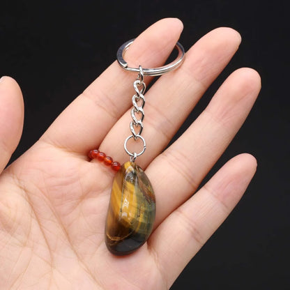 Reiki Stone Keychain
