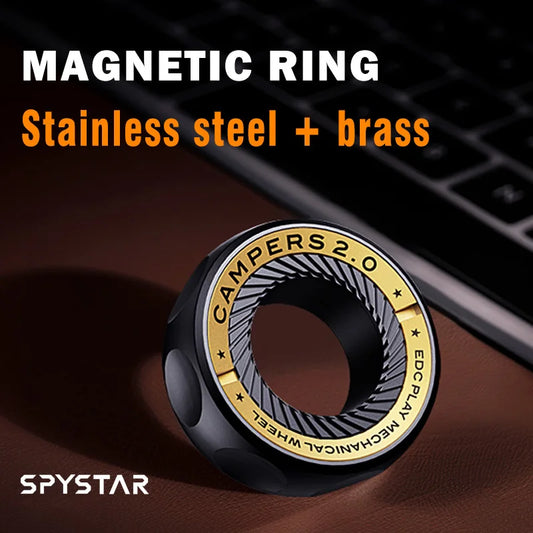 Magnetic Ratchet Fidget Ring