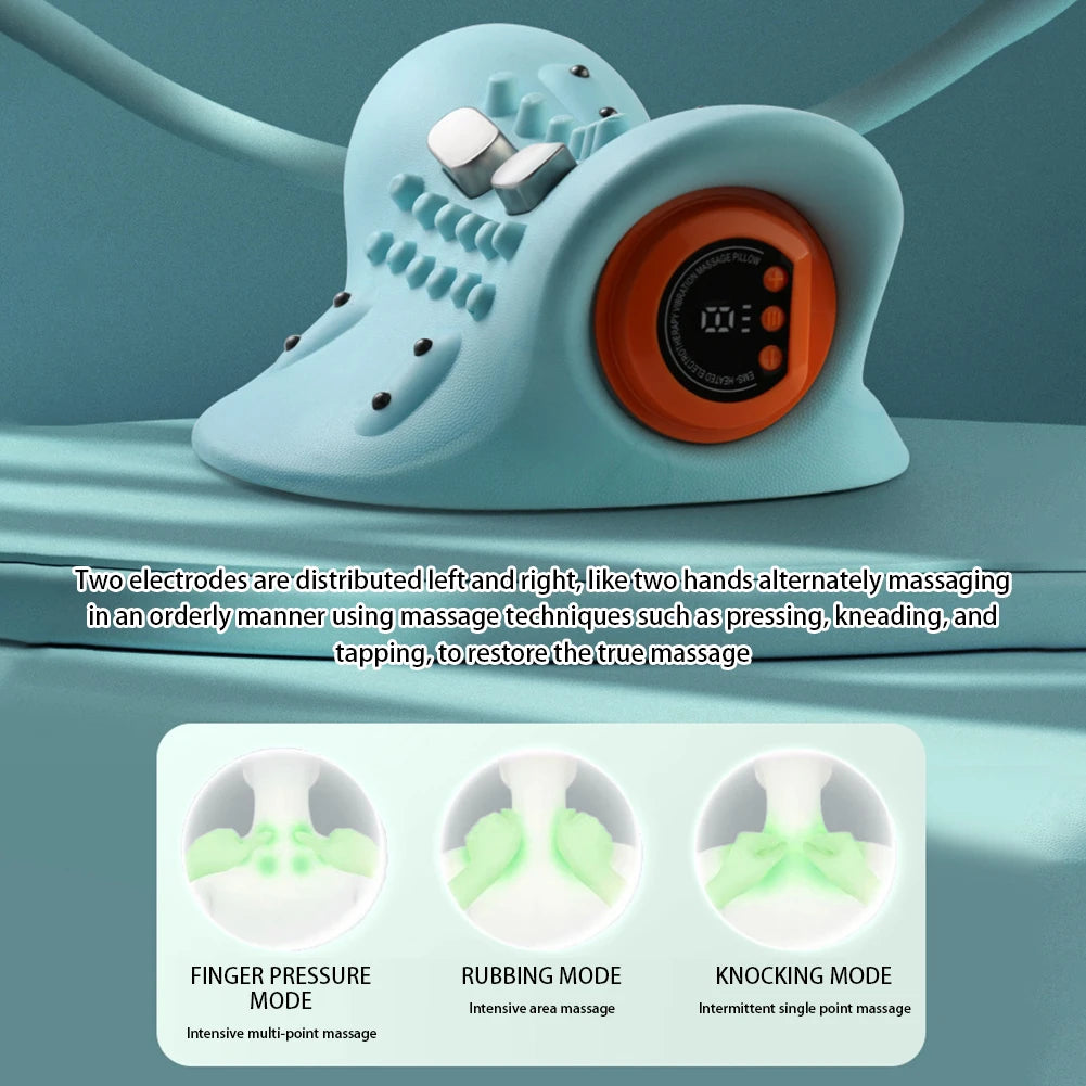 EMS Heating Acupressure Neck Pillow