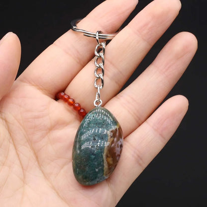 Reiki Stone Keychain