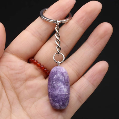 Reiki Stone Keychain