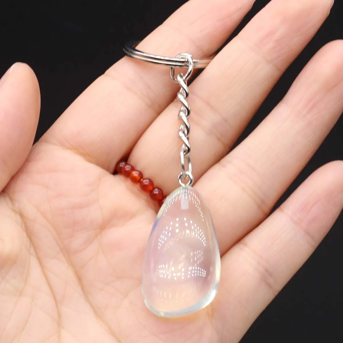 Reiki Stone Keychain