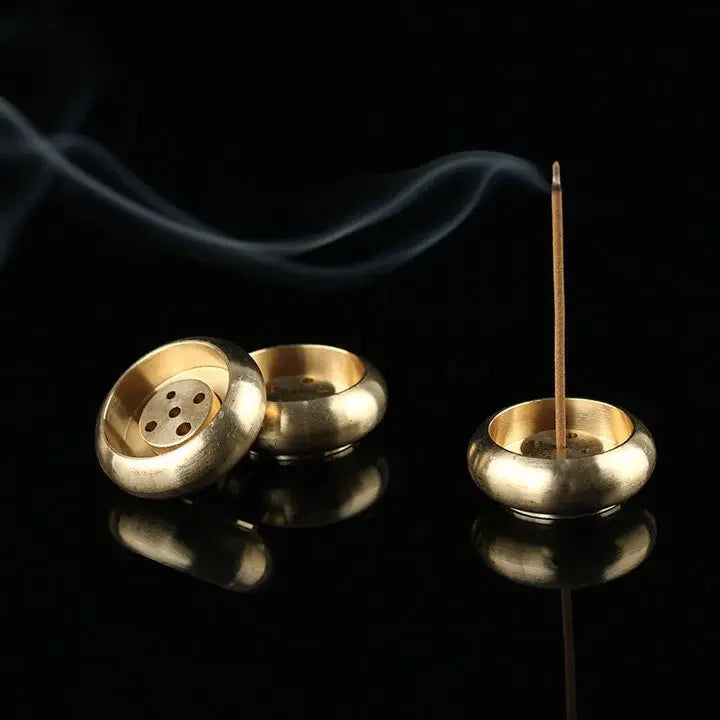 Alloy Lotus Incense Burner Plate