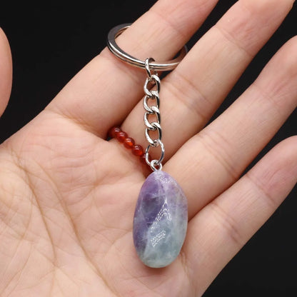 Reiki Stone Keychain