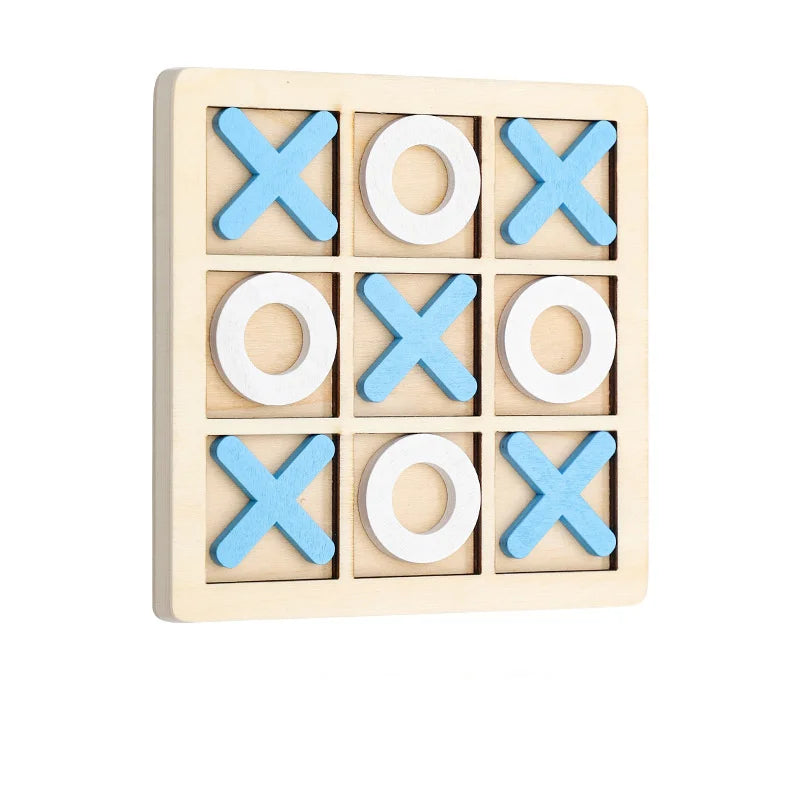 Wooden Tic Tac Toe Game