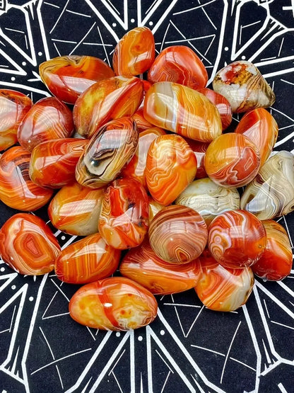 Sardonyx Palm Stone