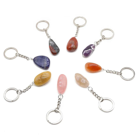 Reiki Stone Keychain