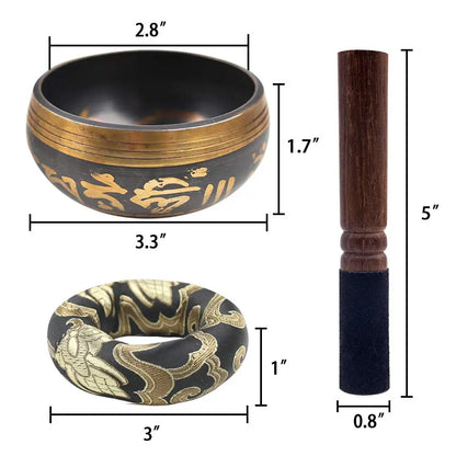 Lotus Singing Bowl Set