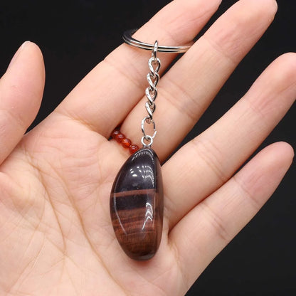 Reiki Stone Keychain