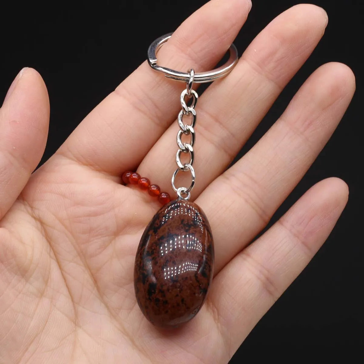 Reiki Stone Keychain