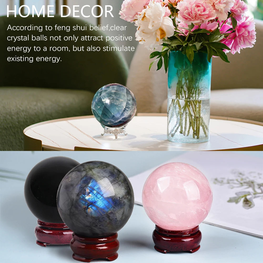 Natural Crystal Healing Sphere