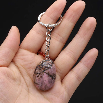 Reiki Stone Keychain